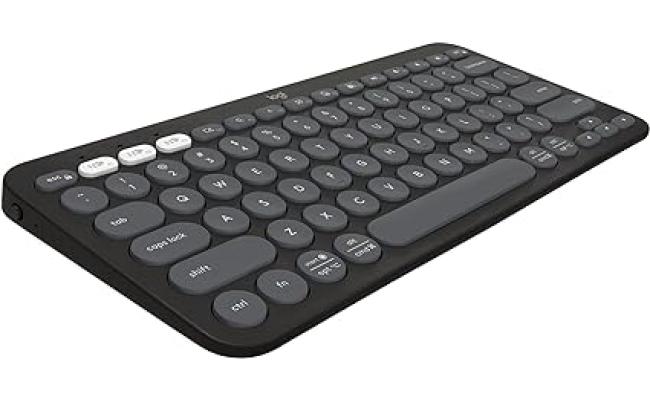 Logitech K380s Pebble Keys 2 Slim Bluetooth Keyboard – Graphite